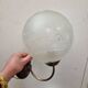 1960s glass globe wall lights