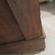 Curved showcase library carved wood 2 doors mahogany English style