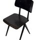 Galvanitas S16 School Chair Dining Chair Design Black Frame