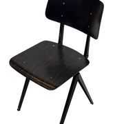 Galvanitas S16 School Chair Dining Chair Design Black Frame
