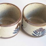 Scandinavian stoneware coffee service