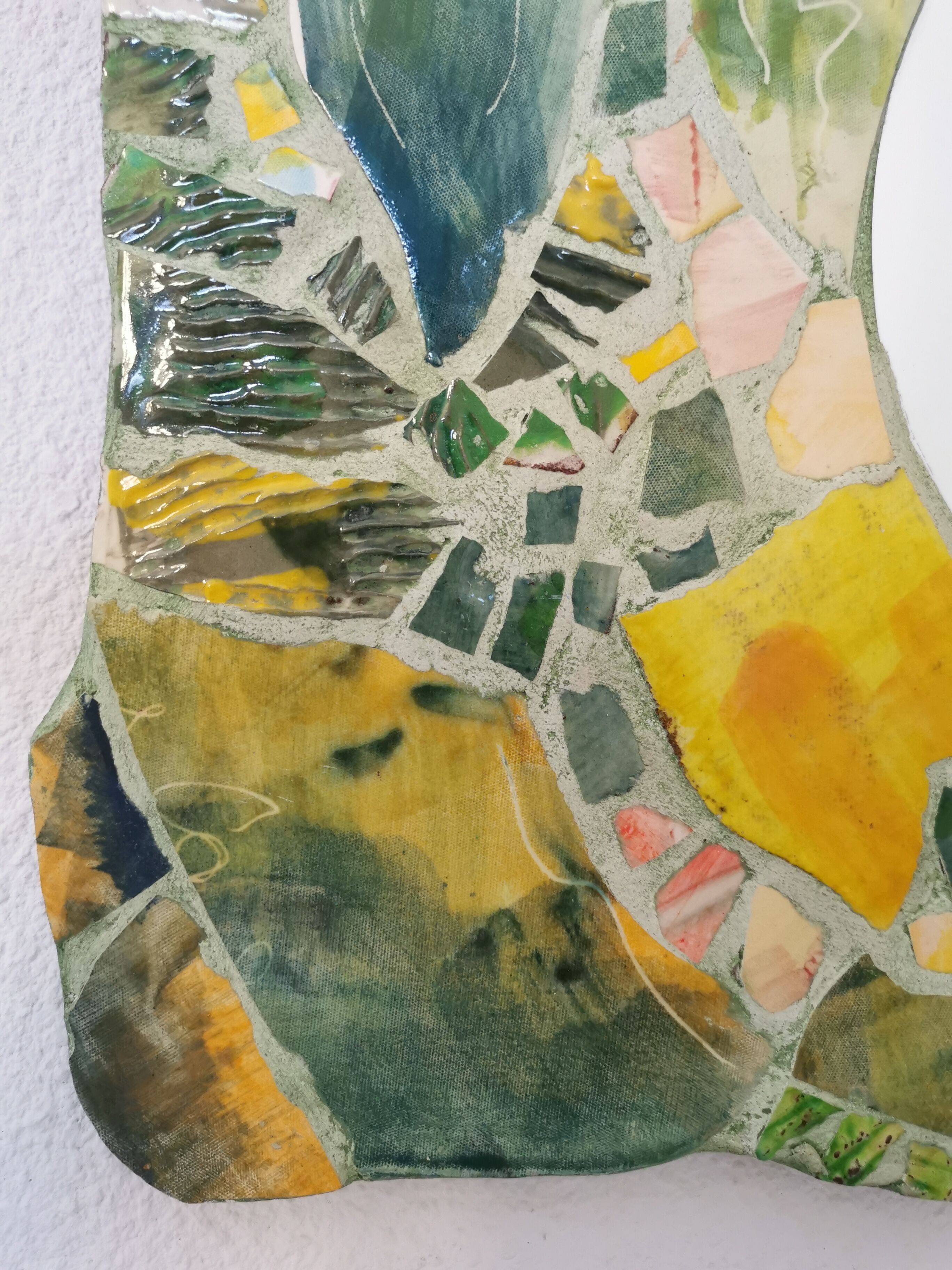 Vintage mosaic mirror 60x45cm