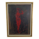 After Marino Marini, Dancer, 1960s, Artwork on Wood