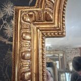 19th-century mirror, 2.04m x 1.25m.