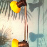Lampadaire 2 spots 1980s