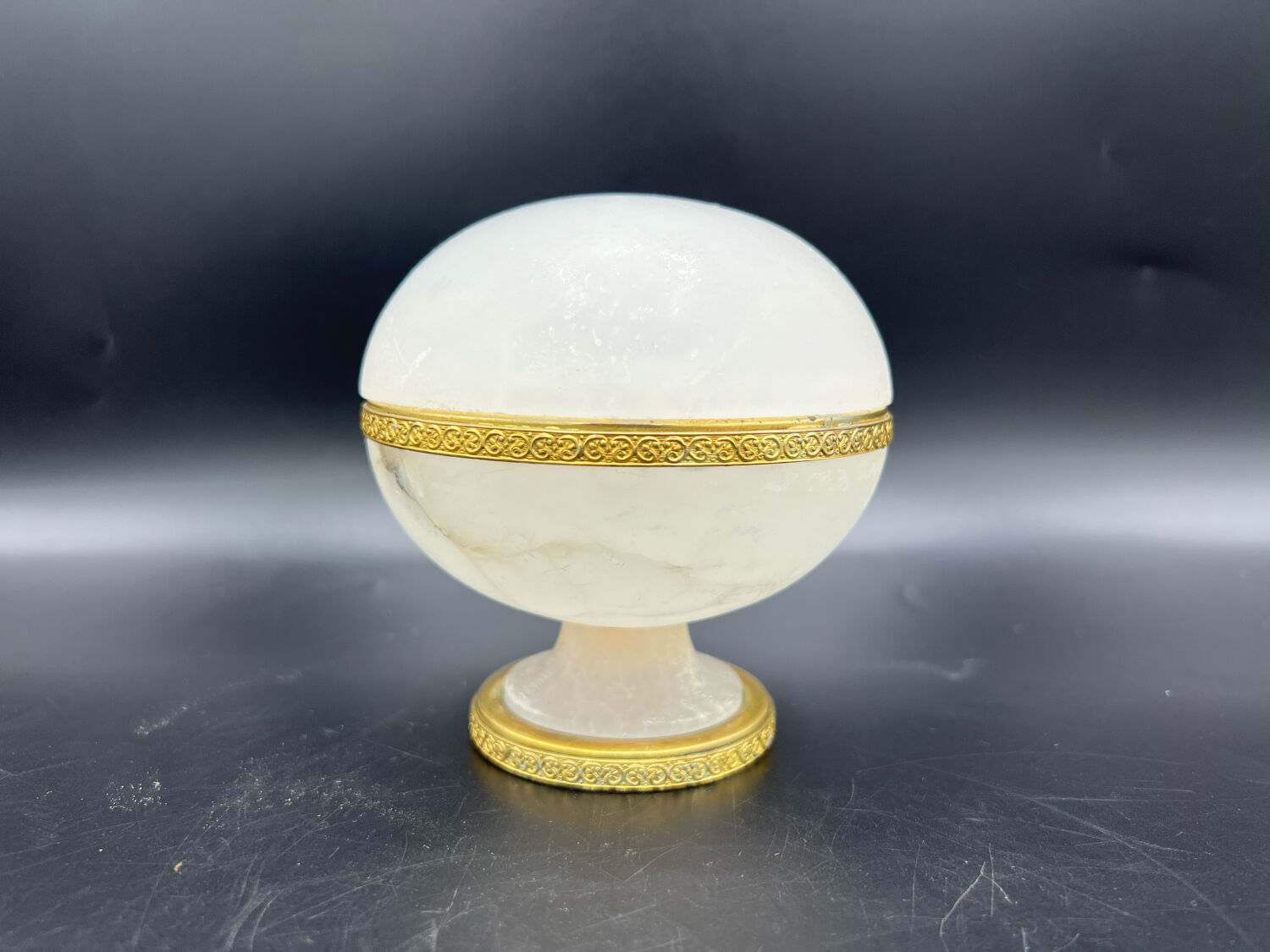 Vintage alabaster box