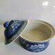 Ancient white blue Chinese ceramic pot