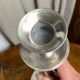Pair of silver-plated candlesticks
