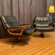 Pair of armchairs by Carl Straub Germany 1960s