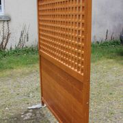 Claustra paravent Laudescher vintage bois design