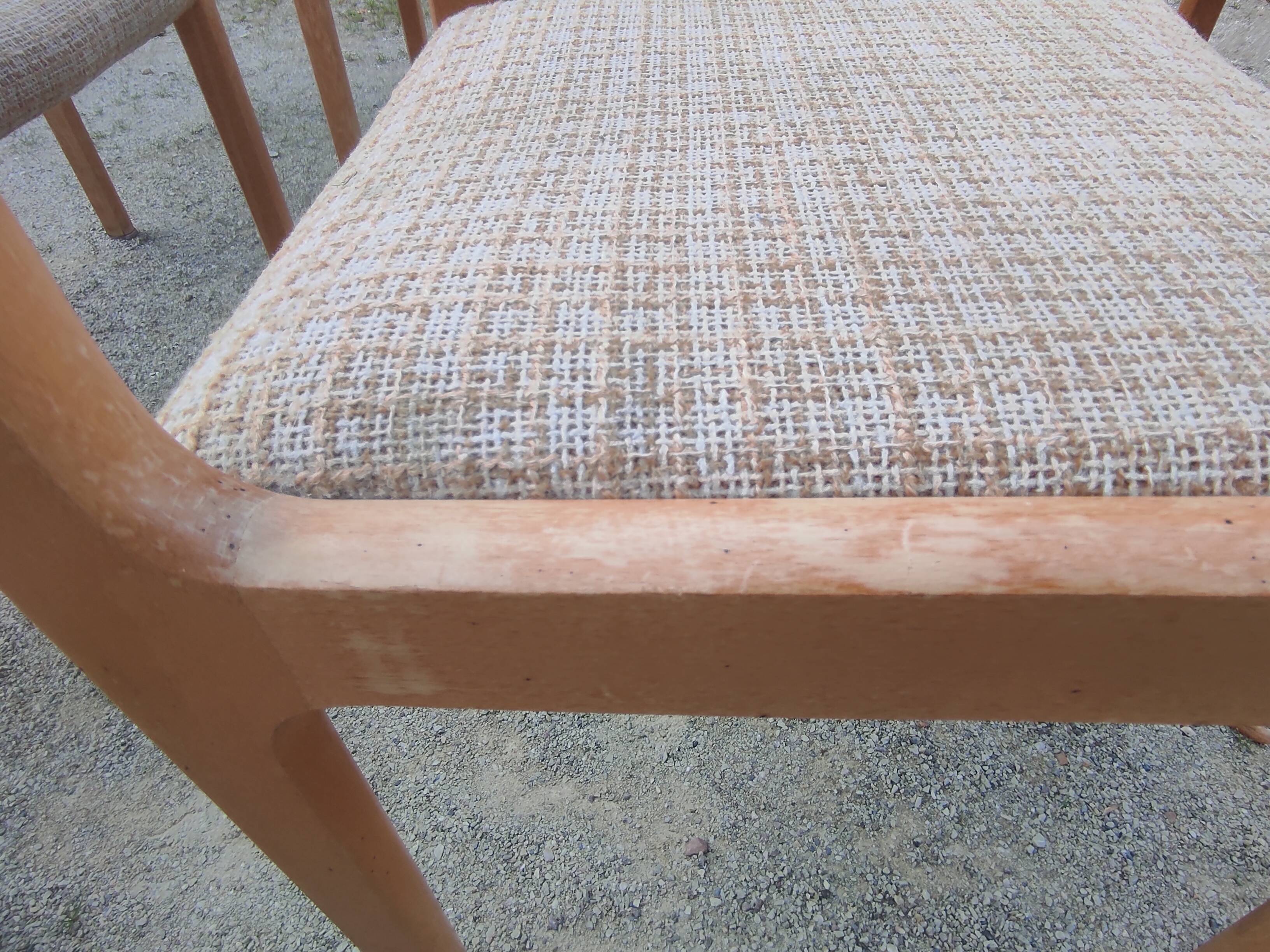6 chaises Années 70