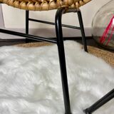 Pair of armchairs basket