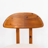 Ensemble de 4 chaises en pin par Vamdrup Stolefabrik (Danemark, années 1970).