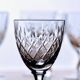 8 old crystal wine glasses house Orrefors Karolina collection