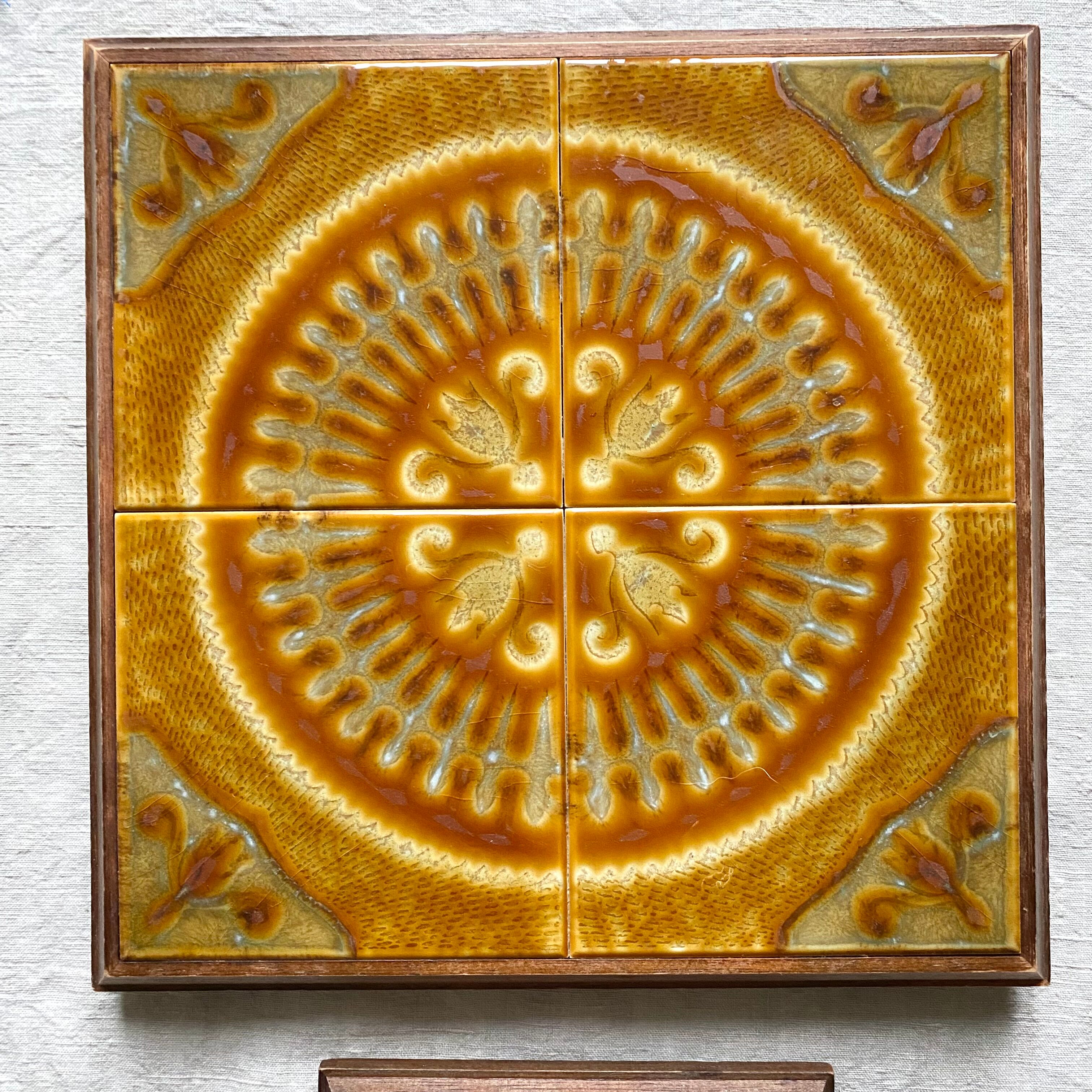 Vintage ceramic trivet