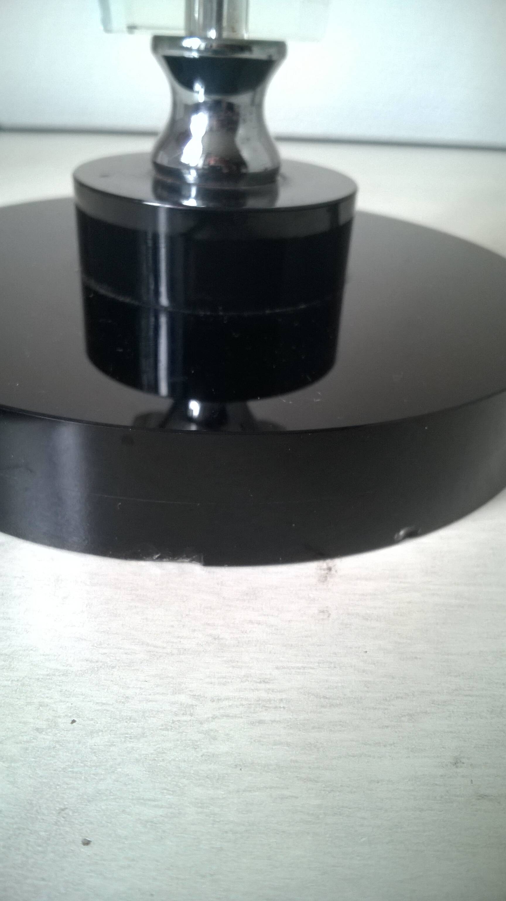 ART DECO style glass lamp