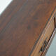 Antique french rustic farmhouse fruitwood & oak side table