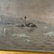 Oil on canvas, "view of an icy sea", monogram and date at the bottom right, P.E 86 for 1886.