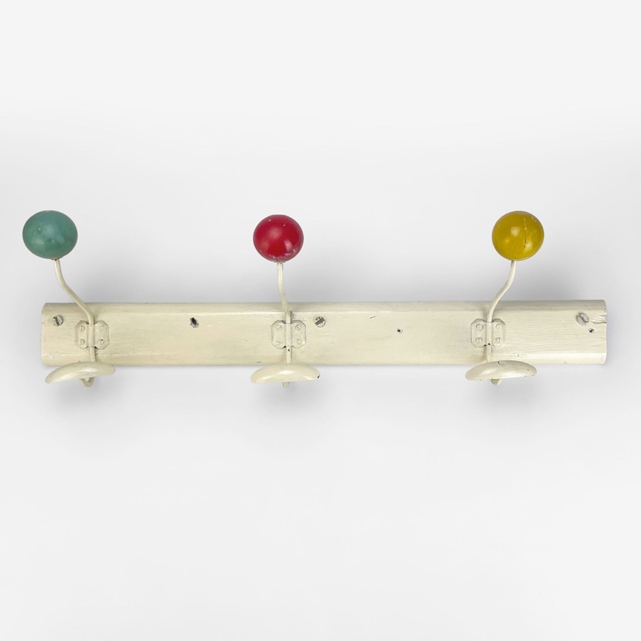 Wooden coat rack