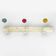 Wooden coat rack
