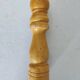 Turned wooden pepper mill