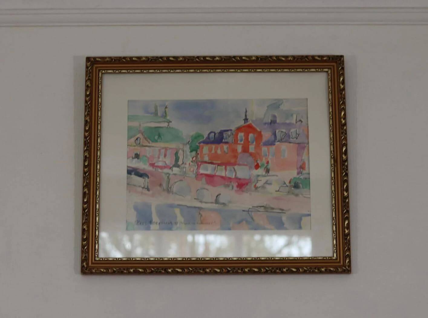 « Le trafic à la Maison du Chevalier » par Bert Forkström