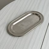Small vintage tray in lightweight metal
