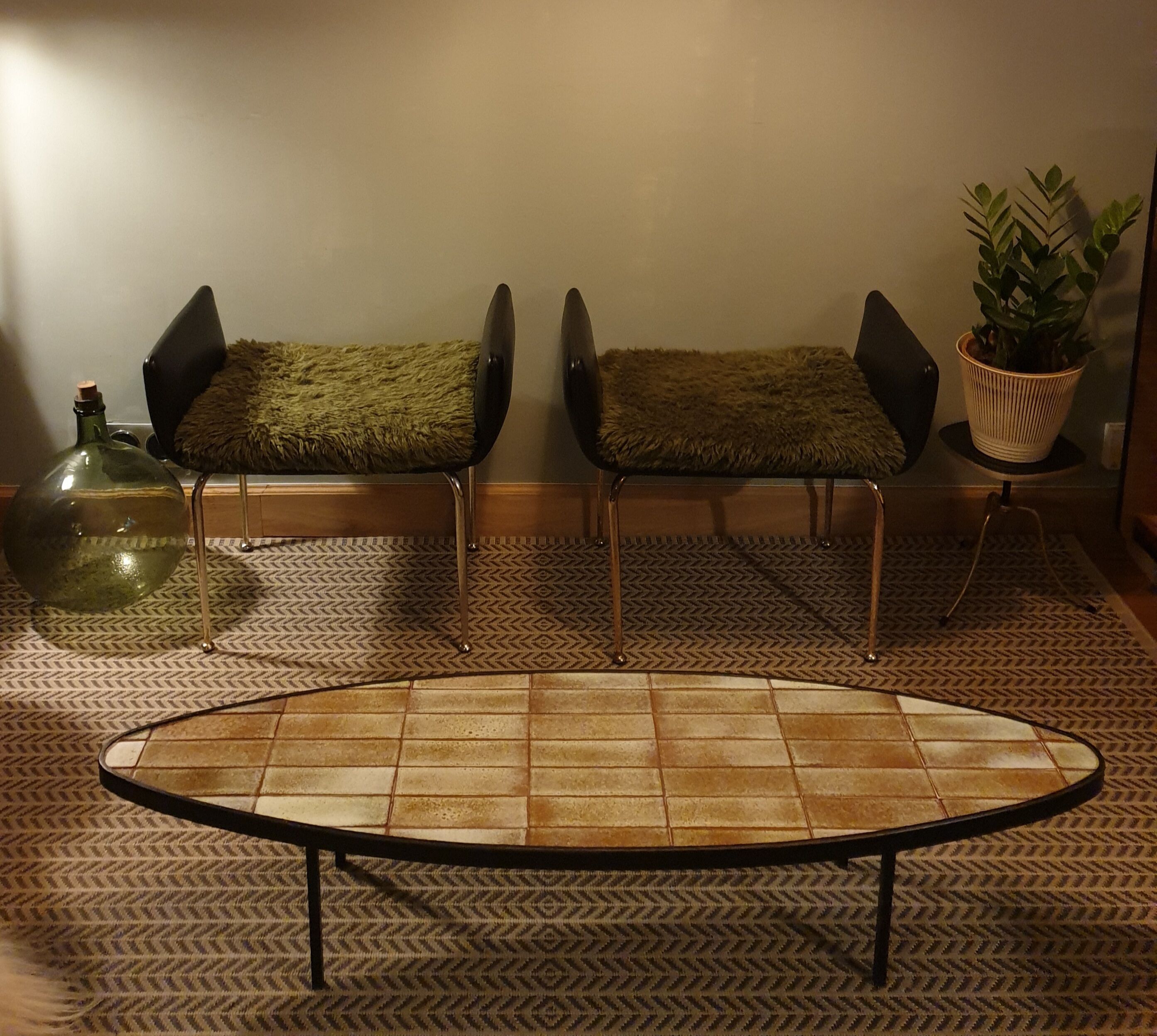 Table basse surf 1960