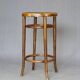 Fischel Stool No. 34 T from 1925, wooden seat - Bistro - not Thonet