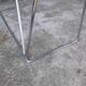 Bureau vintage plateau verre 130 cm