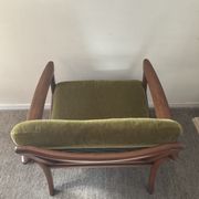 Pair of Scandinavian armchairs De Ster Gelderland in teak 60s