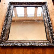 Antique silvered mirror "Barthélémy" – elegance and poetry of time