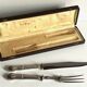 Silver and Silver-Plated Meat Cutlery PARIS