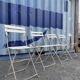 Set of 4 garden chairs