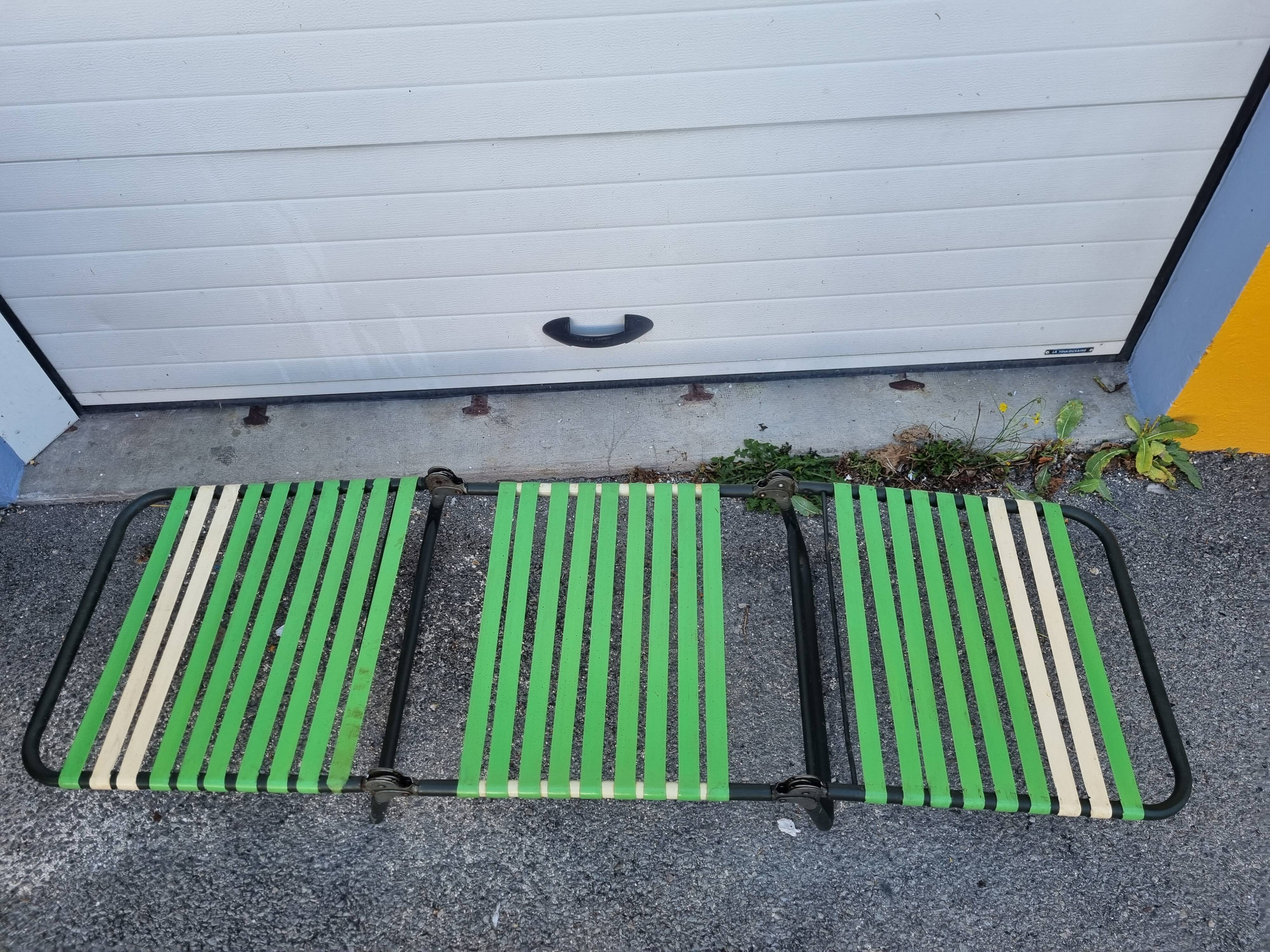 Foldable bed camping 1970