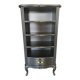 Tosconova black lacquered bookcase