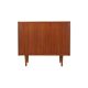 Mahogany Cabinet with Lock Meblosprzęt Poland 1970s