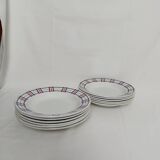 Deep plates Sarreguemines Poitou