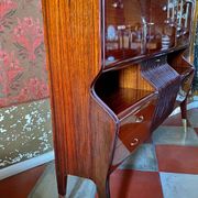 Mid-Century Modern Italian Sideboard with Bar Cabinet 1950s