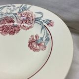 Set of 6 plates Saint Amand Digoin Antibes hollow