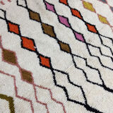 Handmade moroccan berber carpet 298 x 207 cm