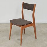 1970s Scandinavian chair in mottled Froca fabric