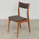 1970s Scandinavian chair in mottled Froca fabric