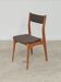 1970s Scandinavian chair in mottled Froca fabric