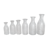 Set of 6 cider carafes complete series of gradients