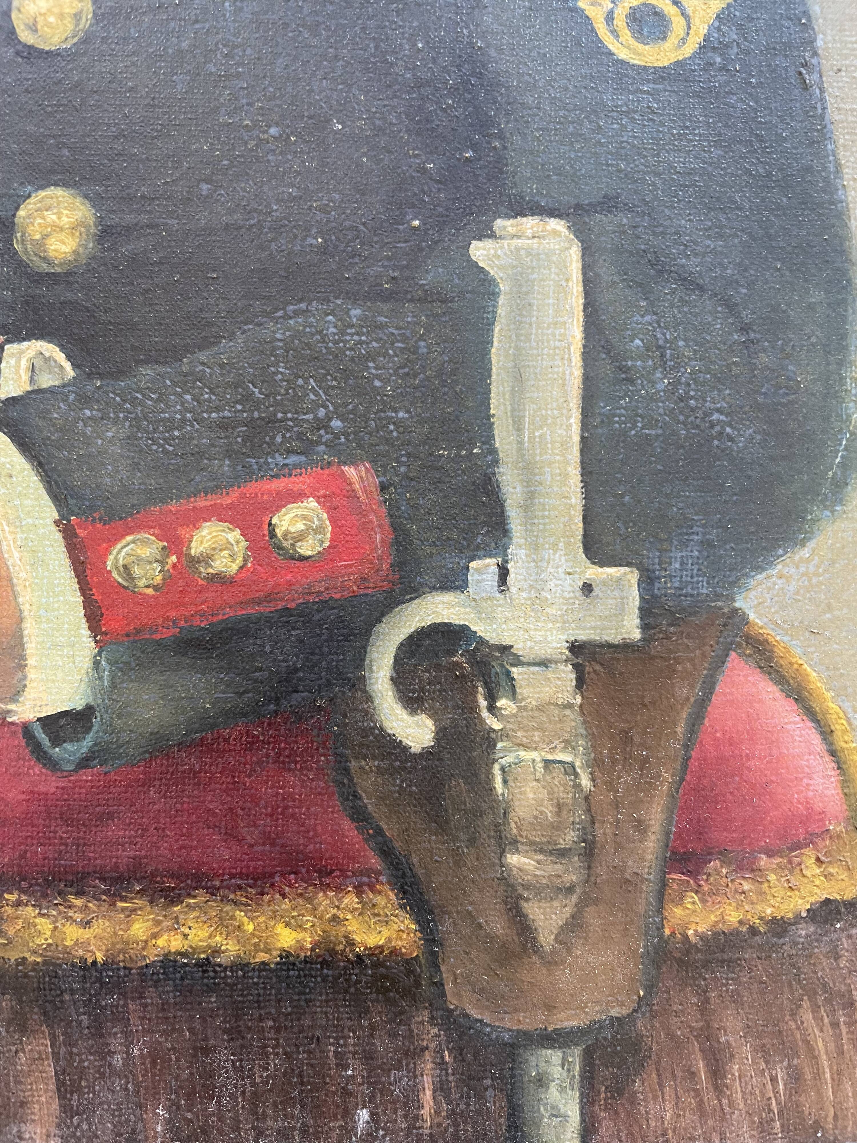 Old portrait, oil on canvas 1948