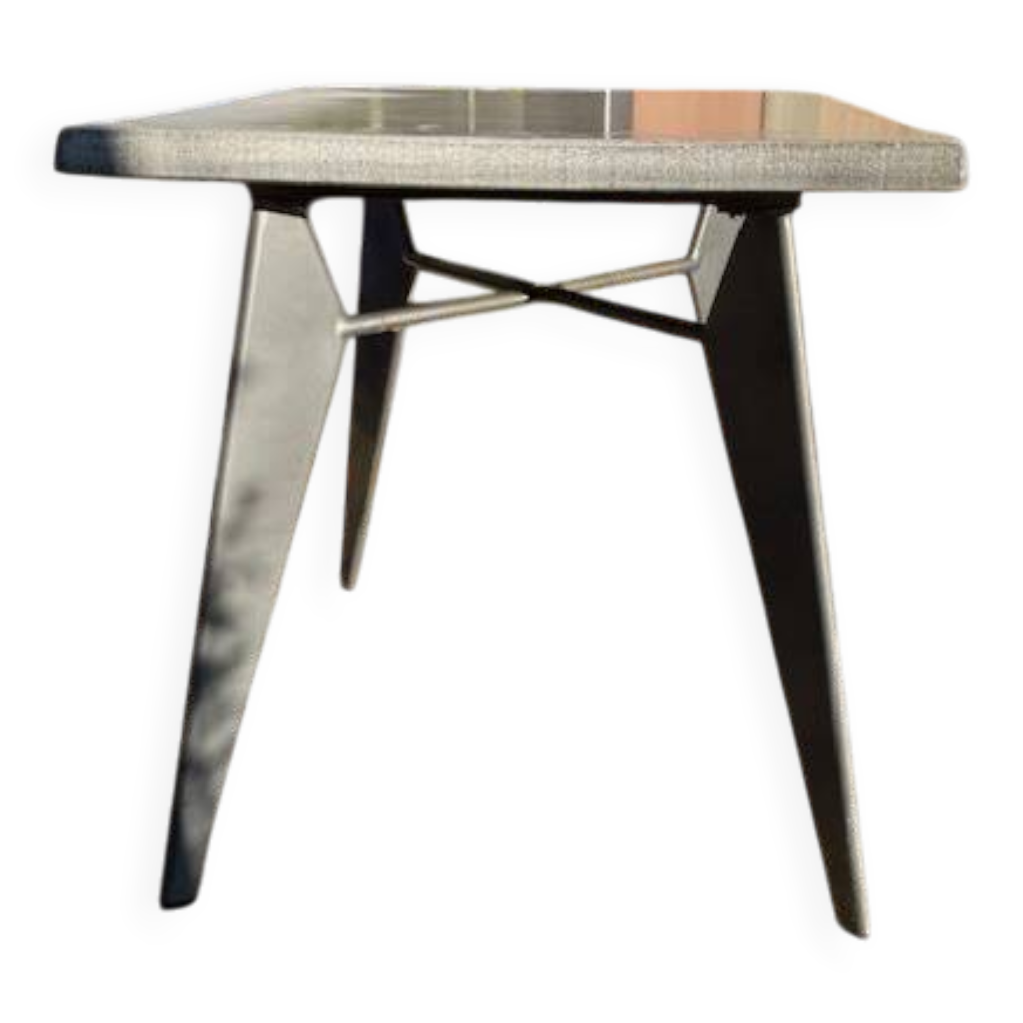 Guéridon Table pieds aile d'avion