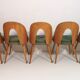 Ensemble de 4 chaises à manger par Antonín Šuman, années 1960