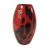 Red Paris Crystal Vase