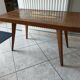 coffee table in marquetry from the 1950s-60s